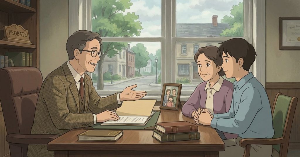 What kinds of documents count as proof of parentage for an inheritance claim if there was no formal court order before the parent died? nc
