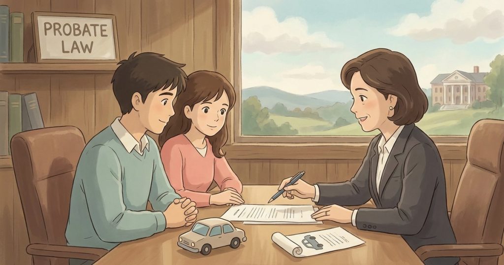 How do I get auto-loan statements or an account history for a deceased person during probate? nc