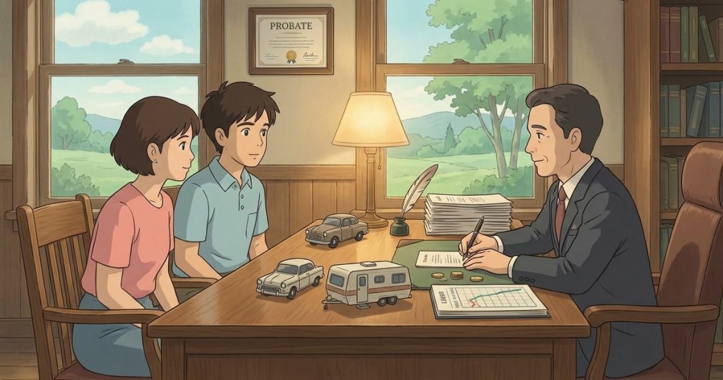 Do I need to sell the car and mobile home to pay creditors, and how are creditor claims prioritized if the estate doesn’t have enough money? NC