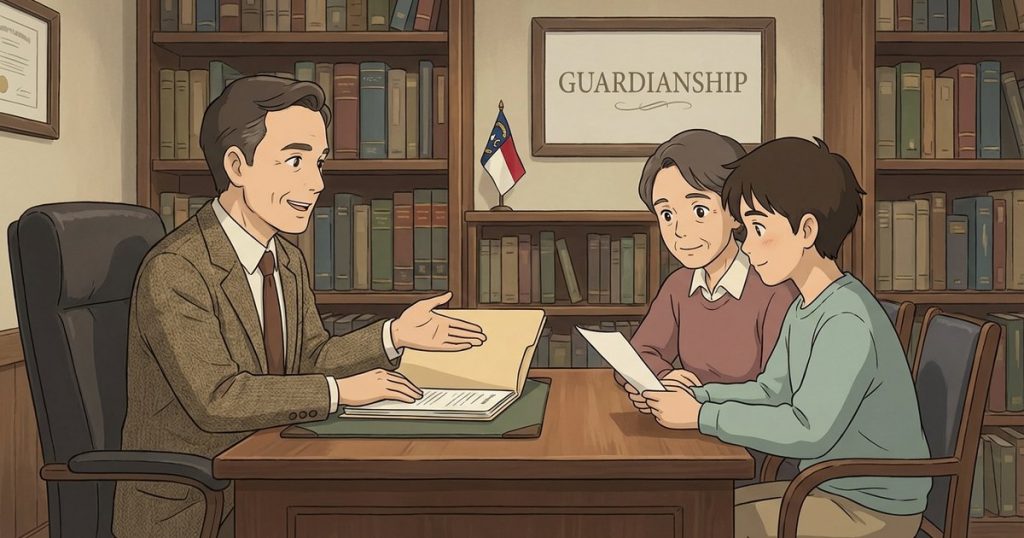 What kind of medical documentation do I need to file for guardianship? NC