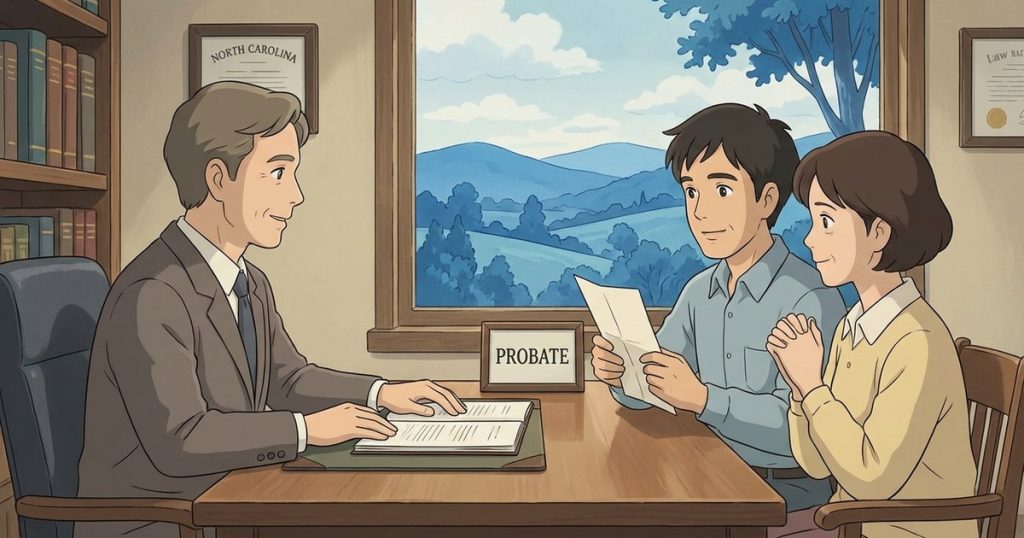 How do we probate a notarized will that was recently found after the person died? NC