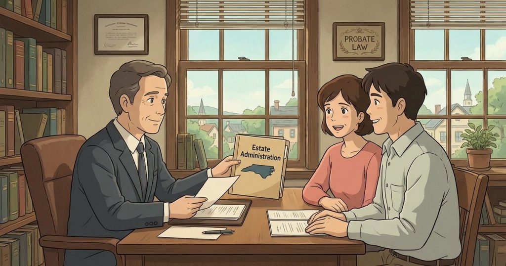 How do we get attorney fees paid from an estate without delaying the final approval and closing of the estate? NC
