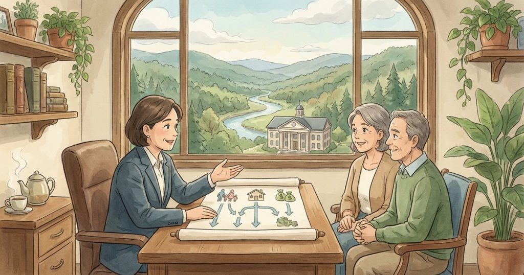 What happens if we don’t have wills and one of us passes away first? NC