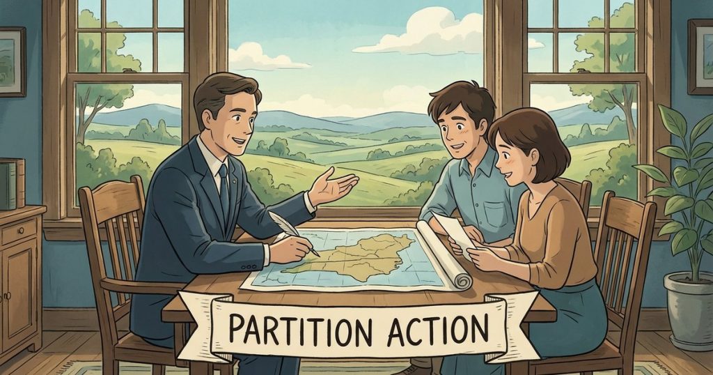 How do I move a co-owned property dispute forward when mediation has broken down? NC