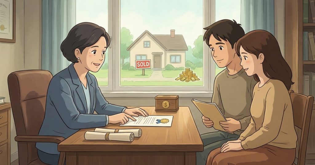 How do I increase the bond for an estate after estate real property is sold? – NC