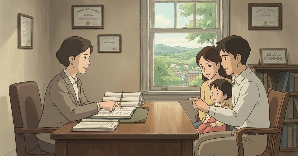 How can I make sure my trust is set up correctly so my children are protected after I die? NC