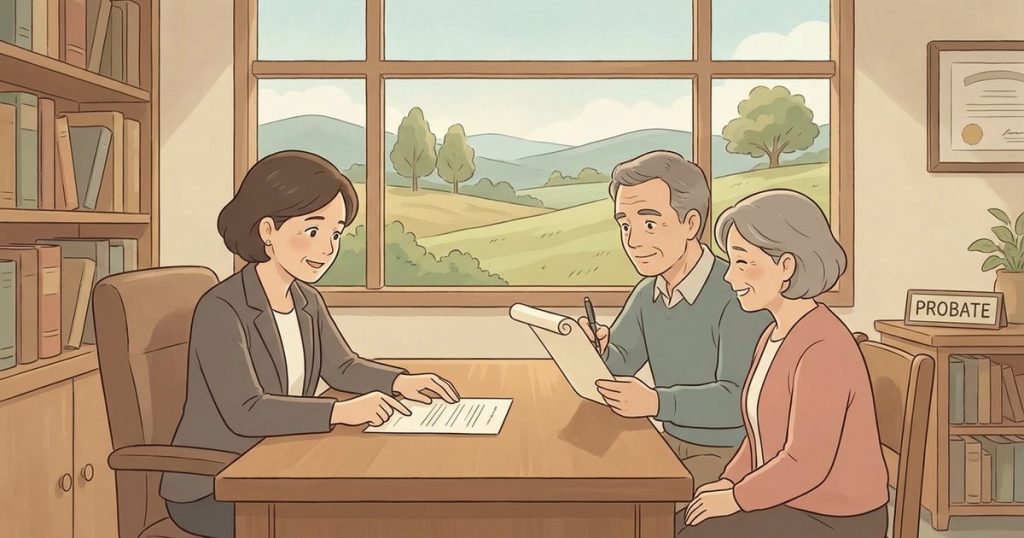 How do I amend a probate application if no assets were listed on the original filing? NC